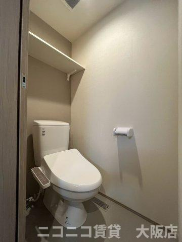 京都市伏見区深草南蓮池町のアパートのトイレ|同タイプイメージ写真のため現況を優先いたします。
