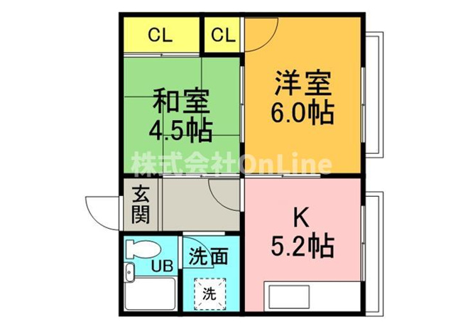 【間取り】 | 太平マンション8号館