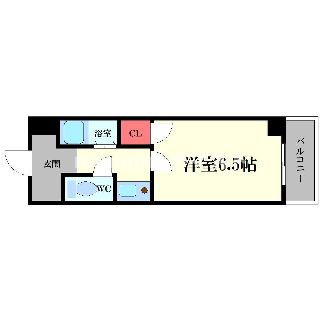 ラピス長柄橋の間取り