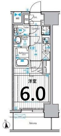 【間取り】 | メイクスアート上前津Ⅵ