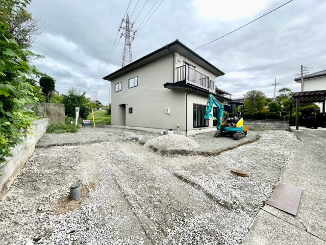 長野市上野の前面道路含む現地写真