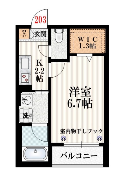 グランデ桜丘の間取り