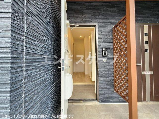 ニューライズ倉賀野の玄関|高崎、前橋のお部屋探しはエンドスケープまで！お客様の理想お聞かせ下さい♪