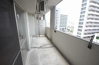 ギャラン吉野町のバルコニー