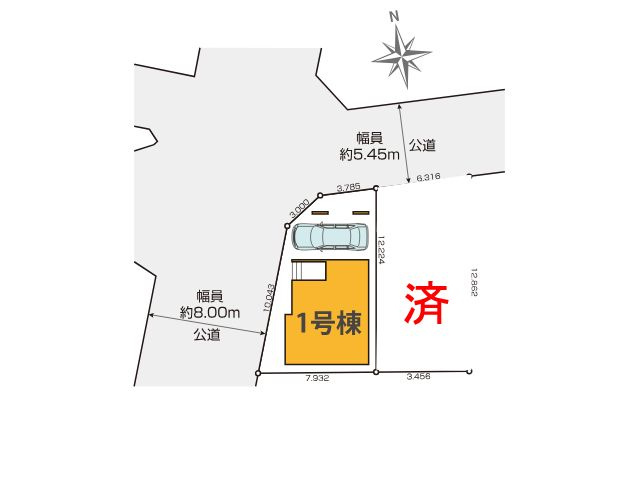 江古田4期の区画図