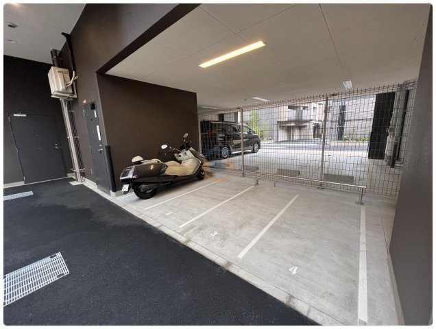 ミラージュパレス四天王寺夕陽丘　五条小学校区のその他共用部分|ミラージュパレス四天王寺夕陽丘　バイク置き場