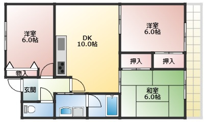 ヴェルドミールの間取り
