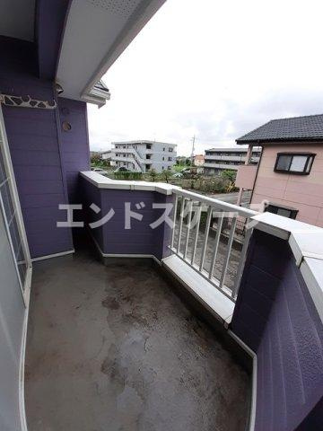 ヴェルドミールＹ・Ａのバルコニー|高崎、前橋のお部屋探しはエンドスケープまで！お客様の理想お聞かせ下さい♪
