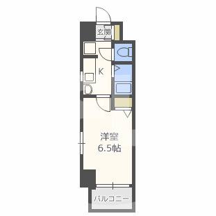 エステムコート梅田天神橋リバーフロントの間取り|エステムコート梅田天神橋リバーフロント　間取り