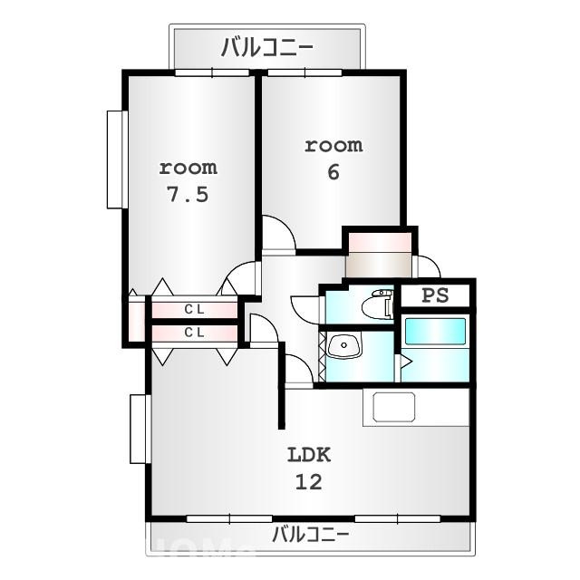 高崎市小八木町の賃貸マンションの間取り|他社様掲載物件もまとめてご紹介、ご案内可能です(^^)/