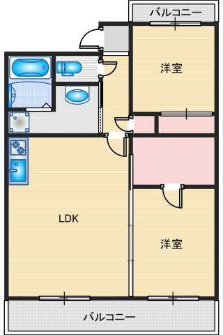【間取り】 | 南茨木グリーンメゾン
