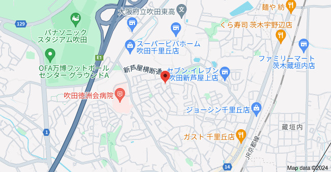 カノープス千里の地図