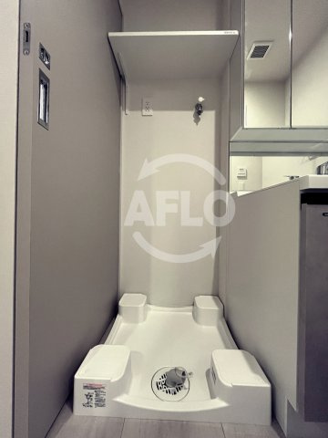 アーバネックス大阪天満宮Ⅰ　堀川小学校区の浴室|アーバネックス大阪天満宮Ⅰ　洗濯機置き場