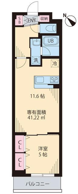 ルーチェ　クォーレの間取り