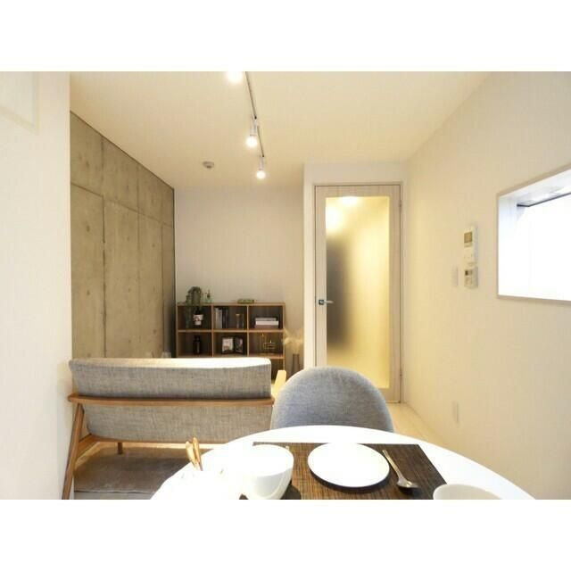 ミリアレジデンス早稲田山吹町の居間・リビング