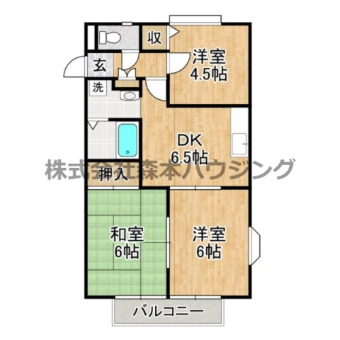 【間取り】 | 　Luster-N