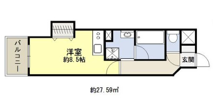 【間取り】 | サージュ天王寺