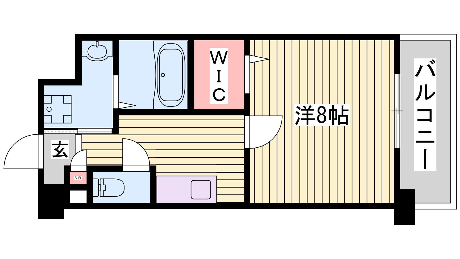 ツルトスコⅡ番館の間取り