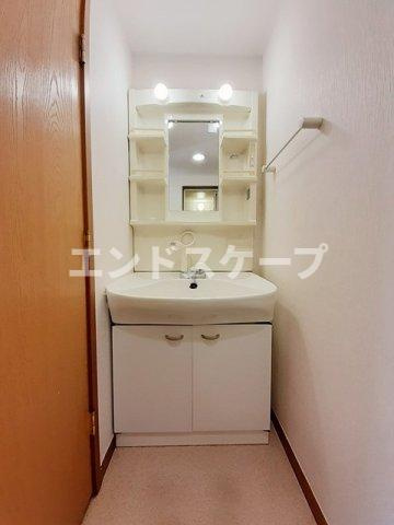 アプリコットＢの洗面所|高崎、前橋のお部屋探しはエンドスケープまで！お客様の理想お聞かせ下さい♪