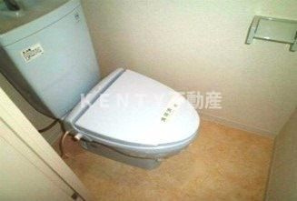 【トイレ】 | グランアリュール大鳥居 | 落ち着いた色調のトイレです