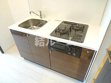 板橋区富士見町の賃貸マンションのキッチン