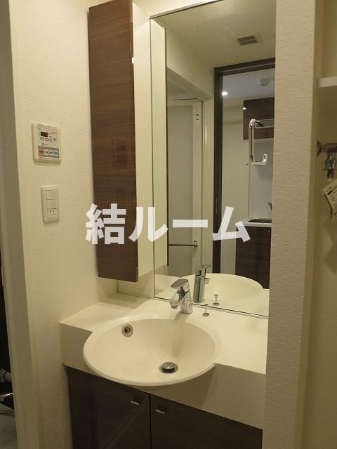 板橋区富士見町の賃貸マンションの洗面所