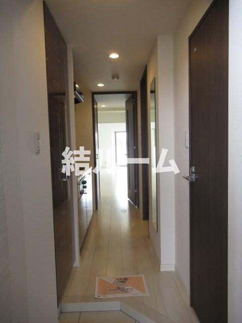 板橋区富士見町の賃貸マンションの玄関