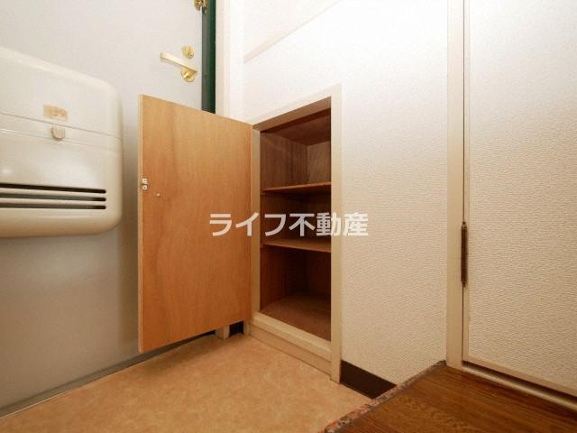 メゾンイシケンの収納|収納があります