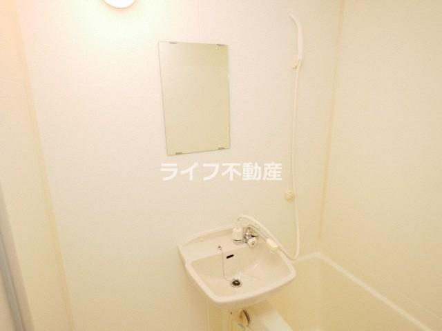メゾンイシケンの洗面所|広い洗面スペース