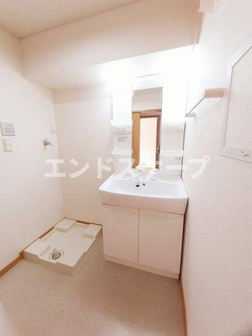 ステラパルテＢの洗面所|高崎、前橋のお部屋探しはエンドスケープまで！お客様の理想お聞かせ下さい♪