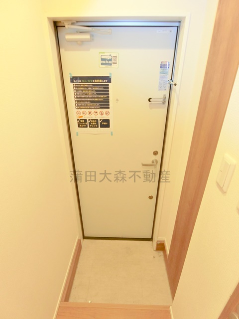 ウェルスクエア下丸子SOUTHの玄関