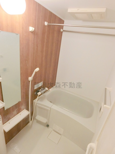 ウェルスクエア下丸子SOUTHの浴室|追焚と浴室乾燥機付きのお風呂　バスルーム