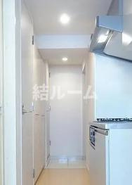 板橋区高島平９丁目の賃貸マンションの玄関