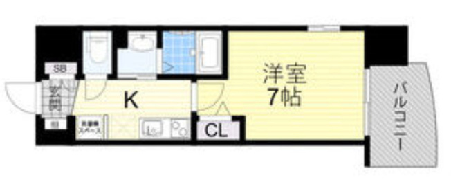 【間取り】 | Luxe大阪城南