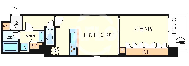 アーバネックス心斎橋の間取り|アーバネックス心斎橋　間取り