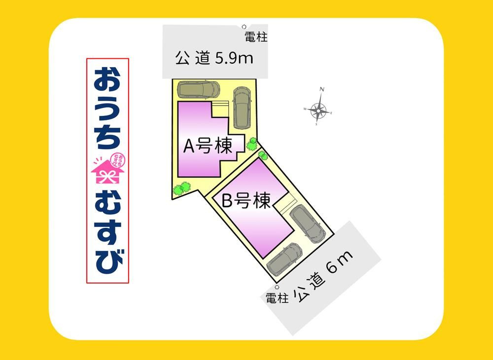 春日井市柏井町6丁目（全2棟）の区画図