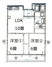 Chana's Village Fuse の間取り