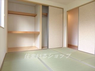 ウッド　ヴィラージュ　B棟の寝室|クローゼットあり