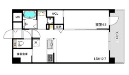 THE SENSE RESIDENCE 甲南山手の間取り