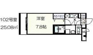 【間取り】 | メゾン　ド　ジュネス