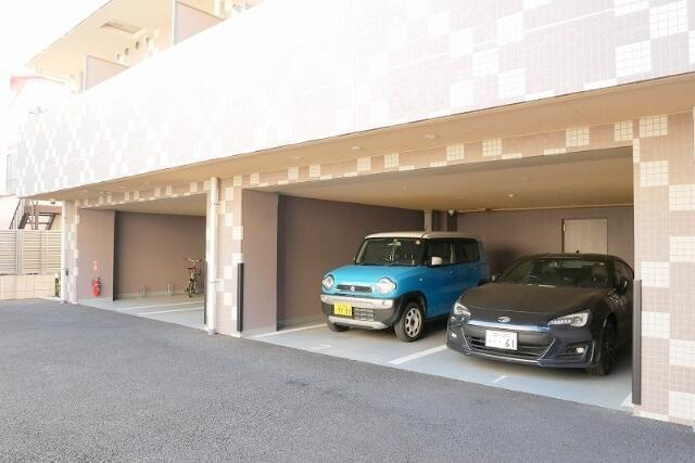 プレミアムキューブＧ西大井の駐車場|駐車場完備です