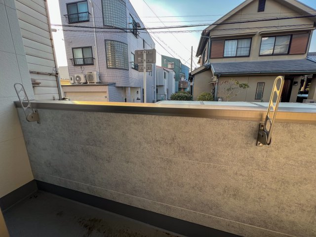 フジパレス上住吉のバルコニー