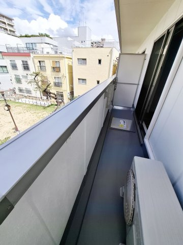 ソリティア西宮池田のバルコニー