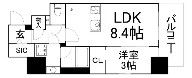 【間取り】 | エスリードレジデンス大阪天王寺