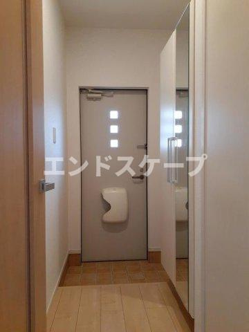 メゾンけやきＡの玄関|高崎、前橋のお部屋探しはエンドスケープまで！お客様の理想お聞かせ下さい♪