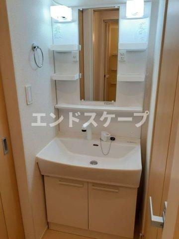 メゾンけやきＡの洗面所|高崎、前橋のお部屋探しはエンドスケープまで！お客様の理想お聞かせ下さい♪