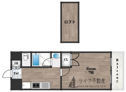 ヴィアルCity深江の間取り