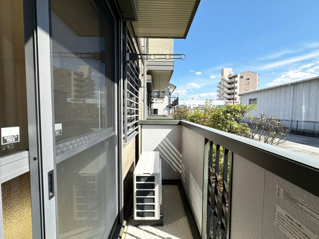 ヴィヴレ北金田のバルコニー