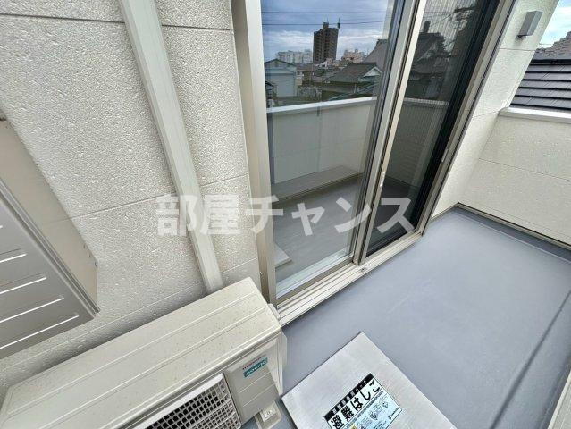 ジーメゾン名古屋中川グレイスのバルコニー