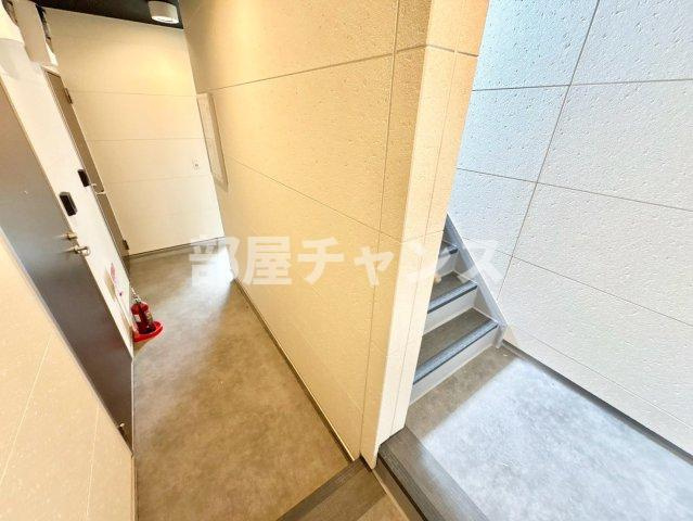 ジーメゾン中川コンフィエのロビー